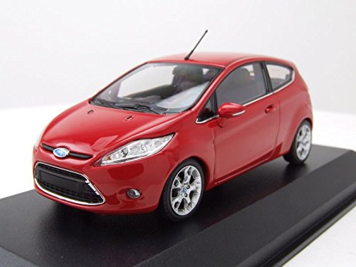 MAXICHAMPS – 2011 Ford Fiesta – Collectible, 940088000 Car, Red