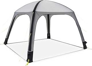 KAMPA Air Shelter 300 – Aufblasbares Partyzelt 3x3 m – Sonnensegel mit 6000 mm Wassersäule – inkl. Seitenwände, Handpumpe, Heringe – Camping Pavillon & Sonnenschutz
