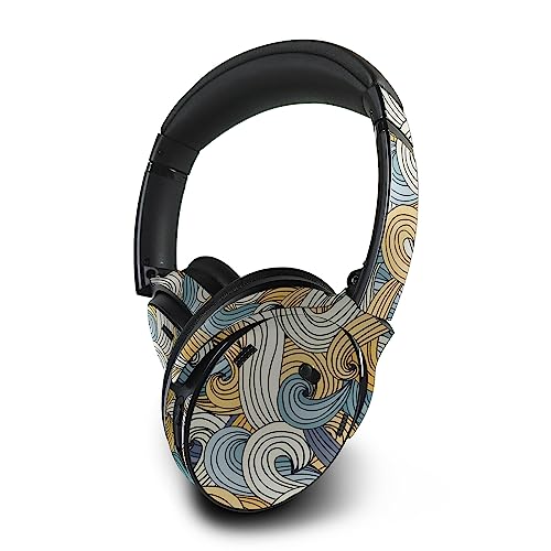 Image of MightySkins Skin Compatible with Bose QuietComfort 45 Headphones - Puppy Fall | Protective, Durable, and Unique Vinyl Decal wrap Cover | Easy to Apply, Remove, and Change Styles | Made in The USA