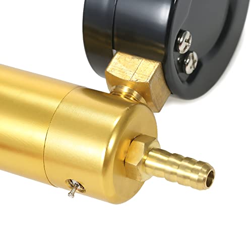 aqxreight 17 Pièces Pompe à Vide Manuelle Automatique de Voiture Professionnelle Adaptateur de Purge de Frein Testeur de Réservoir de Fluide Kits de Test de Purge sous Vide Kits 2 en 1 d'outils