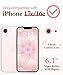 GVIEWIN for iPhone 17e Case & iPhone 16e Case, [Non-Yellowing][Military-Grade Protection] Hard PC&TPU Bumper, Floral Shockproof Protective Clear Phone Case (Floratopia/Colorful)