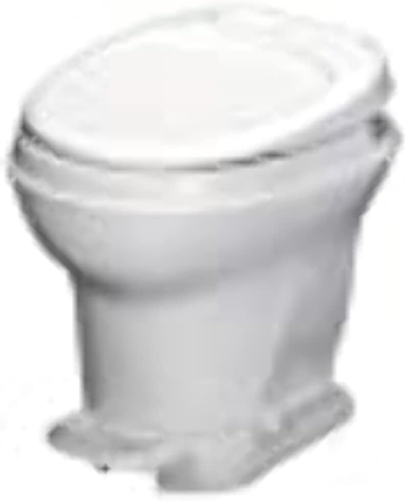 Aqua-Magic V RV Toilet Pedal Flush / High Profile / White - Thetford 31671