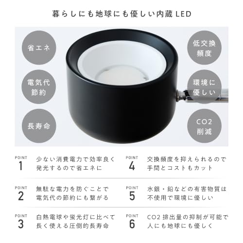VENTOTA フロアライト 2灯 リモコン付き 間接照明 スタンドライト フロアスタンド 調光調色 LED内蔵 個別制御 床置き照明 寝室 リビング 省エネ 北欧 モダン 照明器具 Lute-2（ブラック）