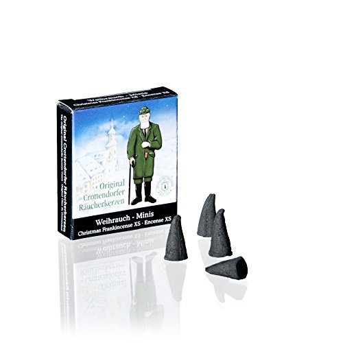 Crottendorfer Räucherkerzen - Mini Räucherkerzen - 24 Stück pro...