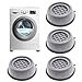 Almohadilla de Goma para Lavadoras,Soporte de Goma Antivibración,Amortiguador de vibraciones universal,Pies para lavadora,Almohadillas para pies de lavadora,Almohadilla de Goma antivibración (4pcs)