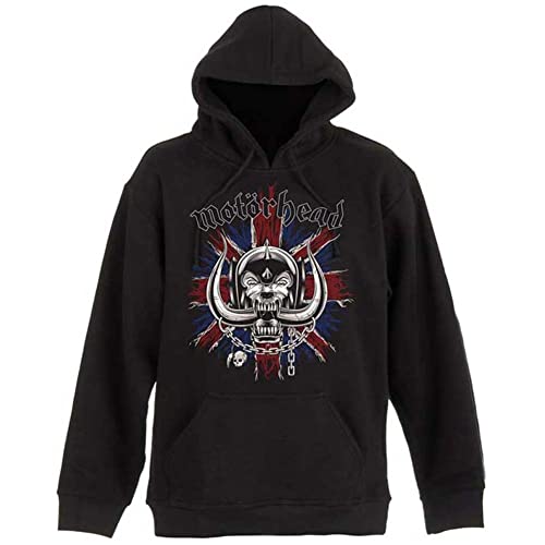 Felpa Black Unisex British Warpig - Sweat noir col rond pour homme et femme
