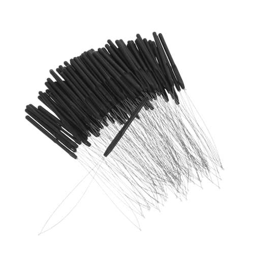 Enfile-aiguille extensions cheveux automatique outil boucle perle accessoire coiffure 100pcs