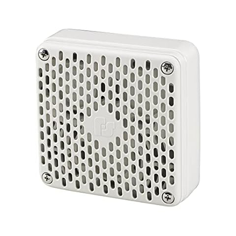 Federal Signal 450E-024 Vibratone Electronic Horn, Surface/Flush Mount, 24 VDC, Gray Cover