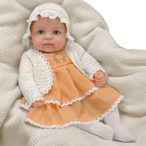 Muñeca Reborn Realista Rosalie de 16.5 Pulgadas miniatura 3