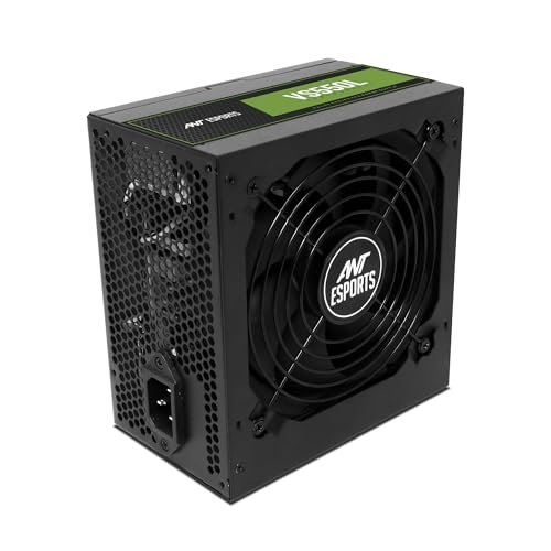 Image of Ant Esports VS550L Non Modular High Efficiency Gaming Power Supply /PSU with 120mm Hydraulic Low-Noise Fan for Efficient Heat Dissipation