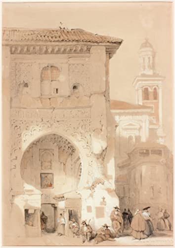 Impression d'art Courrier des Morros Grenade David Roberts sur toile haut de gamme 60x90