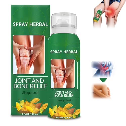 Ganbaro Natural Herbal Joint Pain Relief Spray, 118 ml Arthritis Relief Spray, Joint Aid Pain Relief Herbal, Joint Pain Relieving Spray for Backache, Waist, Shoulder, Neck, and Knee