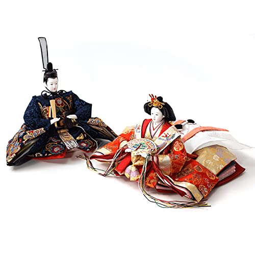 雛人形☆七段飾り☆美品！ Amazon | 雛人形 和・なごみ 十五人七段飾り 迫力満点の衣裳着十五人