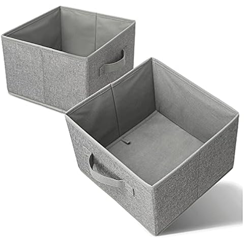 Aufbewahrungsbox 2er Set Grau - LCS Store Cover