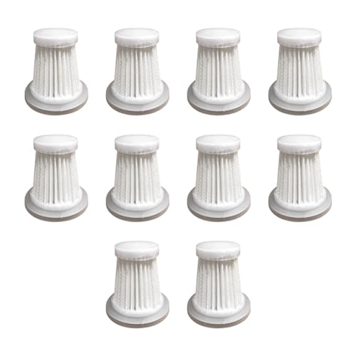 Rabbysan 車用掃除機フィルター 10個 再利用可能 洗える掃除機 ハンドヘルド掃除機ツール フィルター交換