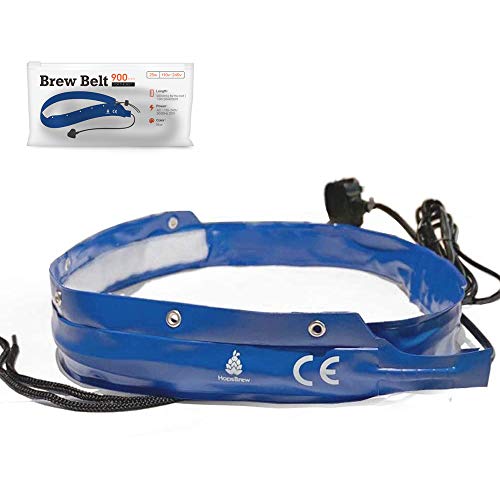 Inicio Brew Calefacción Calefacción Cinturón Pad para Cerveza Vino Licores fermentador+pegatina en termómetro Cover