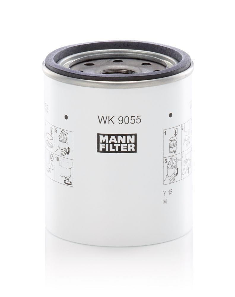 MANN-FILTER Wk 9055 Z Filtro Carburante - Per Autovetture + Veicoli Commeriali-image