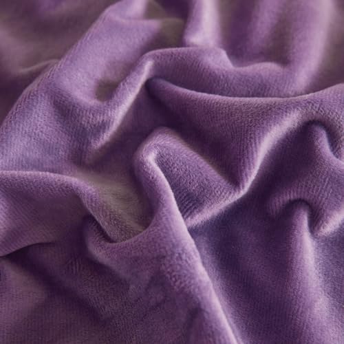 Haihua 1 FAUX FUR DUVET COVER Fluffy Purple Comforter Cover Set Queen,Plush Purple Bedding Sets Queen 1 Pieces(1 Fluffy Duvet Cover) Faux Fur Purple Bed Set thumb #8