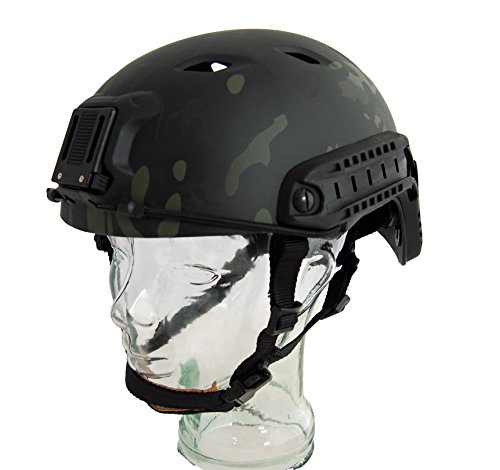 DLP Tactical ImpaX Pro Fast Bump Helmet (CP Black)