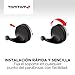 Soporte de parabrisas TomTom Click-and-Drive más cargador para coche y cable USB...