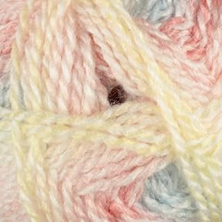 Baby Marble DK Knitting Yarn James Brett Double Knit Wool 100g Ball (Cerise/Pink/Peach BM1)
