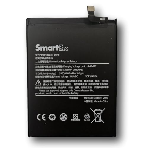 Smartex® Baterìa Compatible con Xiaomi BN46 Modelos Redmi 7, Redmi 8A, Redmi Note 8, Redmi Note 8T, Redmi Note 6