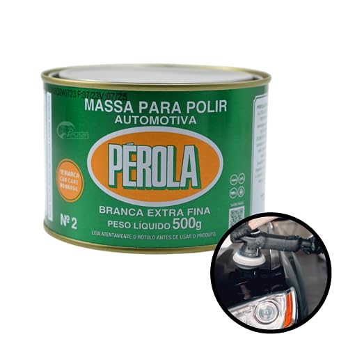 Pérola Massa para Polir Base Solvente 500 g