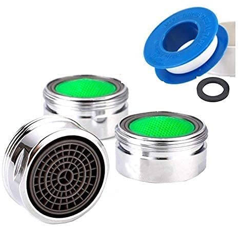 New Trend High Pressure Male Water Aerator Taps with Steel Cups - Pack of 5 Pcs Free 1 Leak Proof Teflon Tape 1 Rubber Washer (10)-image-17