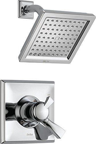 Greatest Product Delta Faucet Dryden 17 Series Dual-Function Shower Trim Kit with Single-Spray Touch-Clean Shower Head, Chrome T17251 (Valve Not Included)