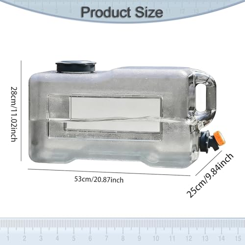 Gourde de camping avec robinet pour simplifier la distribution d'eau au bivouac