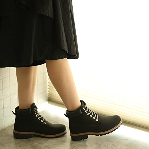 Image of Women's Work Boots Hiking - Waterproof Outdoor Construction Motorcycle Combat