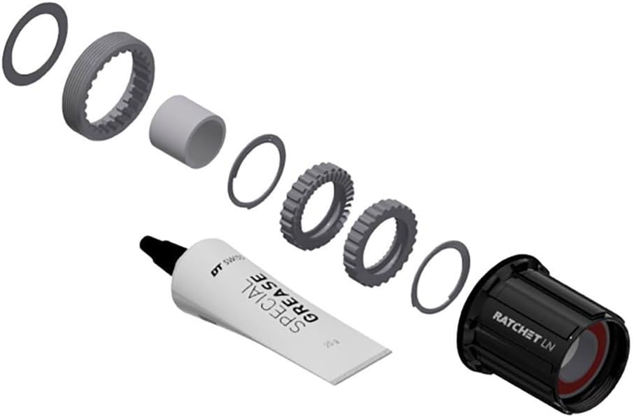 DT Swiss Ratchet LN Freehub Body Upgrade Kit - Shimano HG 11 MTN, Standard, Aluminum, Sealed Bearing, 36T, 2160010958