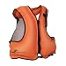 OMOUBOI Life Jacket Snorkel Vest Adult Inflatable Swim Snorkel Vest for Snorkeling, Suitable for 80-220lbs