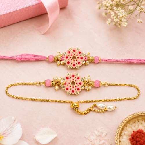 Image of The Purple Tree Designer Bhaiya Bhabhi Rakhis