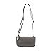 Joy Susan Women's Fashion Purse Mini Crossbody Wristlet Clutch Handbag - Dark Grey