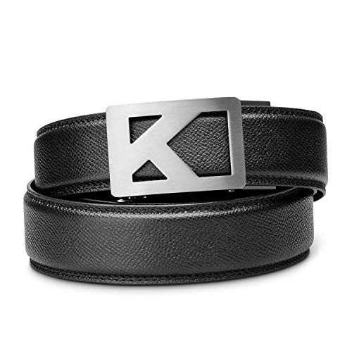 KORE Titanium Track Belts | “Tribute” Buckle & Pebble-Grain Belt