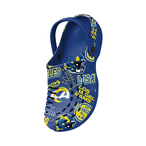 Image of FOCO Arizona Cardinals NFL Mens Historic Print Clog with Strap