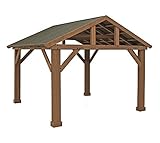 WESTMANN Pavillon Yukon 14x12 aus Zedernholz | 366x427x330...