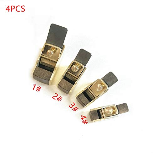 Geigenherstellungswerkzeug, Ebenholz, Handhobel, für Violinenhobel, 1 Set/4 Stück