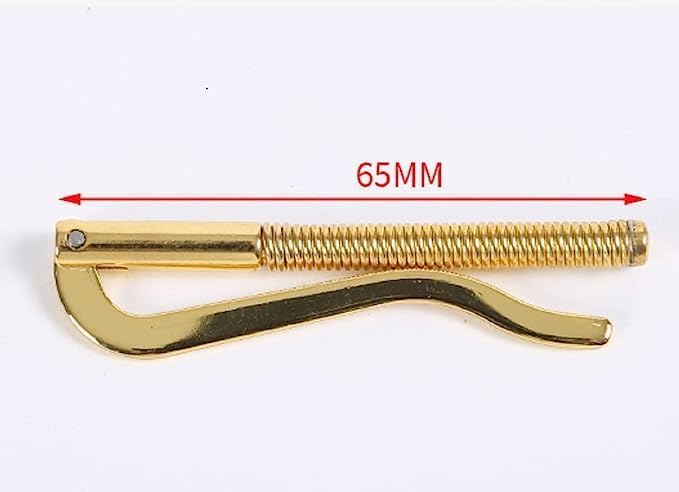 65mm 2.5" Spring Money Clip Insert Bar Slim Wallet Clamp For Bifold Leather Purse Credit Card Note Holder Cash Organizer (Bronze)3