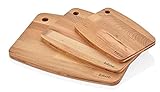  Sinbo Schneidebrett aus Buche Holz 3er Set Taboo