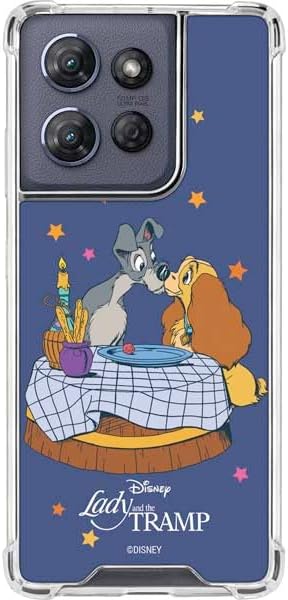 Skinit Clear Phone Case Compatible with Moto G Power 5G (2025) - Officially Licensed Disney Lady & The Tramp Bella Notte Design