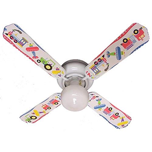 aBaby 9243199311 Planes, Trains and Trucks Ceiling Fan aBaby 9243199311 Planes, Trains and Trucks Ceiling Fan