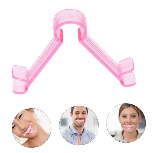 FOMIYES 3 Pecas Treinador Muscular Labial Exercitador Facial Exercitador Oral Levante Mais Magro Cor