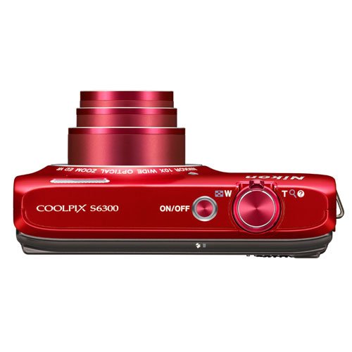 Nikon Coolpix S6300 16MP Point-and-Shoot Digital Camera (Pink