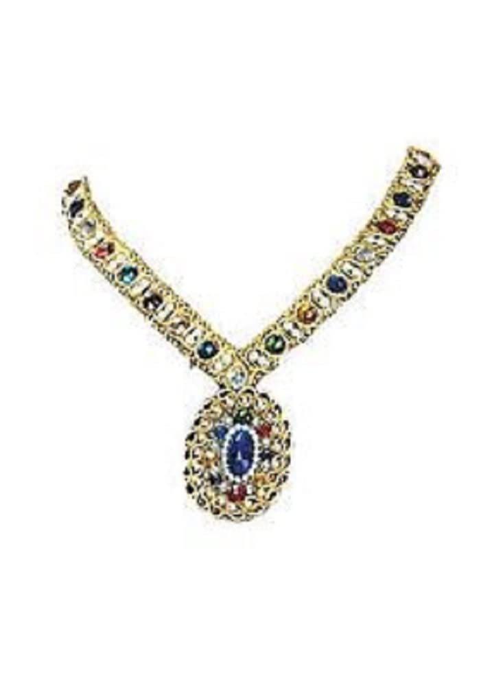 Rubie'S Costume Co Royal Chain Of Office W/ Medallion Halloween Costume Accessory (B4)