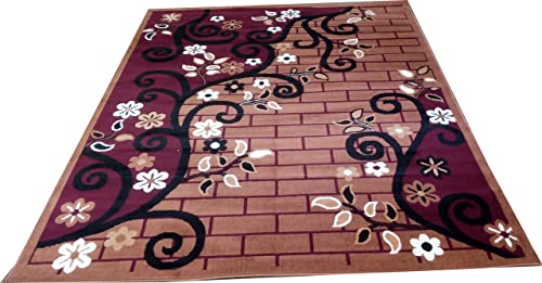 Image of Home Decore Acrylic Carpet for Your Living Room & Drawing Room Aywhere in Your Home (240x330 GoldColour)- 8x11 Feet