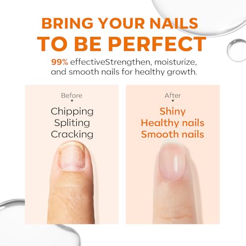 image for modelones Nail Strengthener, 8-in-One Nail Ridge Filler Base Coat Nail