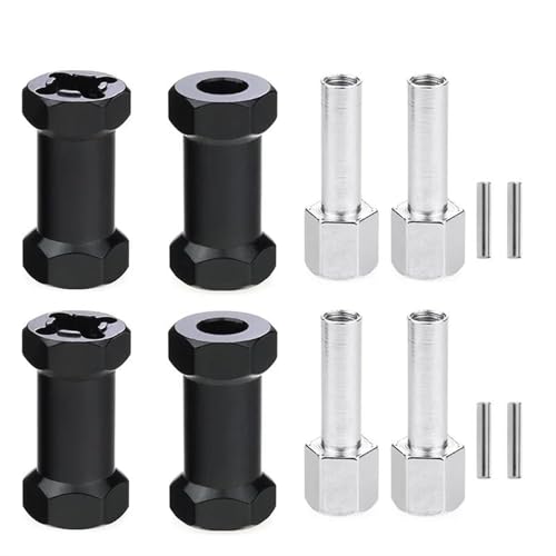 RC�J�[�p�[�c For Axial For Scx10 F350 D90 AX10 CC01 90046 For Tamiya For MST 1/10 ����15mm/20mm/25mm/�����p�[�c 12mm �Z�p�z�C�[���n�u RC�J�[�N���[���[�p�[�c(B