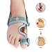 Produktbild TOECORRE Hallux Valgus Korrektur Set, Hallux Valgus Schienen Tag und Nacht Bandage Zehenspreizer Bunion Corrector Ballenschutz Mit Und Verstellbarem Riemen Zur Schmerzlinderung,Rightfoot